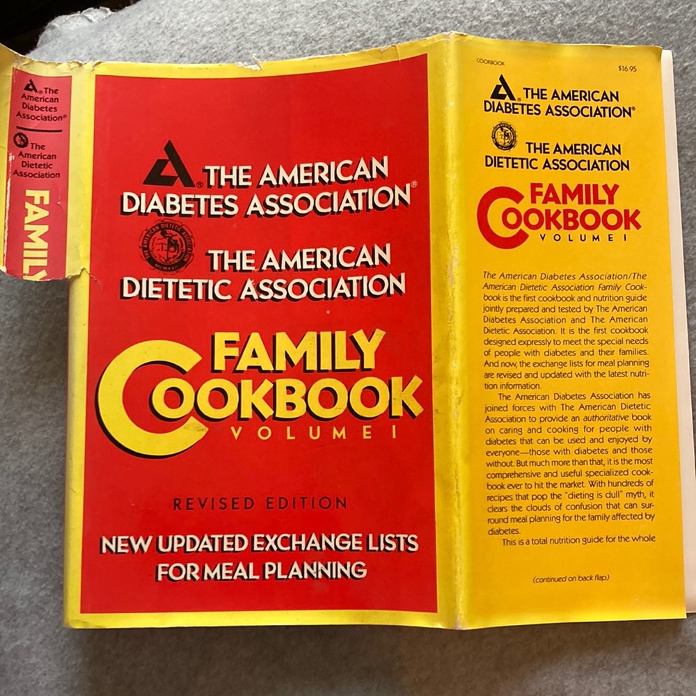 The American Diabetes’s Assn. AMERICAN DIETETIC ASSN. FAMILY COOKBOOK VOL. 1